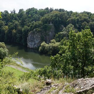 Die Lahn, der Lahnradweg und König Konrad