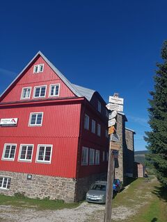 Fotografia z Eva Horká na trase