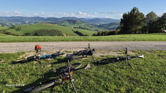 Foto von Fritz Mitterer entlang der Tour