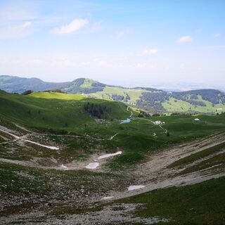 Weg nach Leiterepass - Gantrisch Wanderung