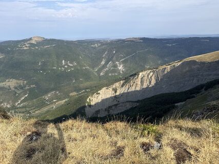 Photo de Peter Duerig le long du parcours