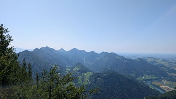 Foto von Klaus Lehner entlang der Tour
