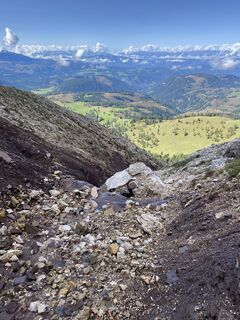 Fotografia z Peter Waltriny na trase