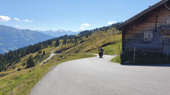 Foto von Gerrit van der Linde entlang der Tour