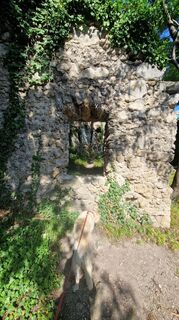 Photo de Claudia Maurer le long du parcours