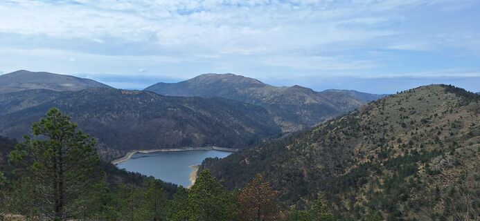 Zdjęcie z uto wzdłuż trasy