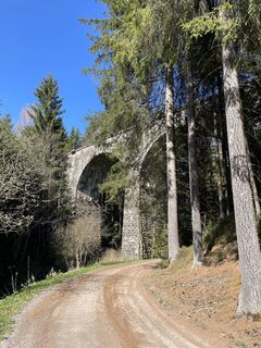 Foto von Birgit Fritsch entlang der Tour