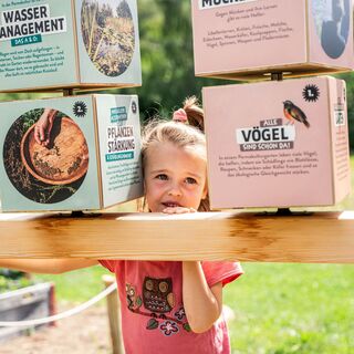 Naturgartenführung Kind