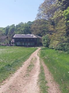 Foto de Gertraud Mejstrik a lo largo del recorrido