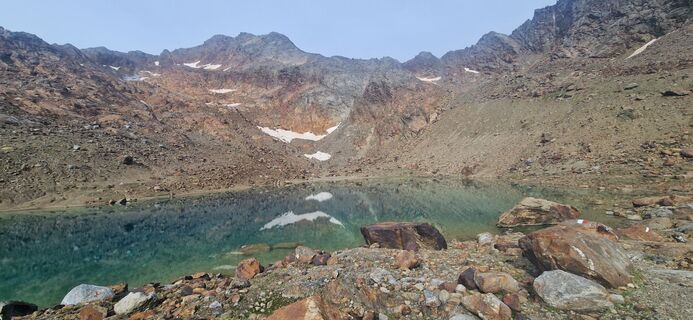 Foto von Magda entlang der Tour