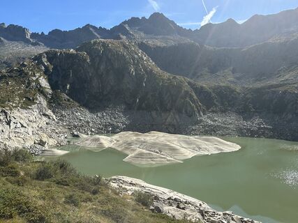 Photo de Agnese Martinelli le long du parcours