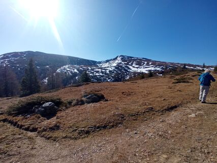 Foto von Markus entlang der Tour
