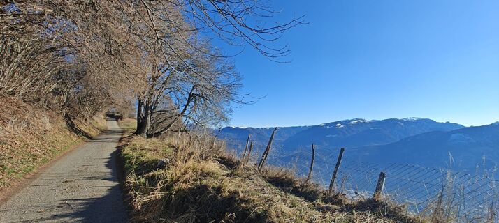 Foto de Daniele Spezia a lo largo del recorrido