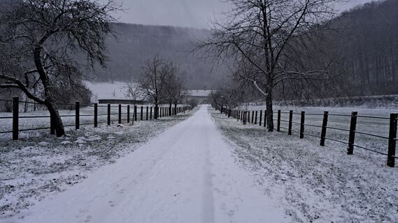 Foto von Frederick Müller entlang der Tour