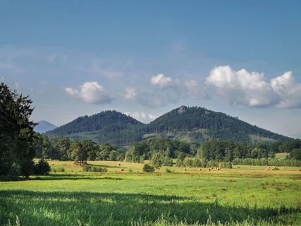 Ausblick entlang der Route
