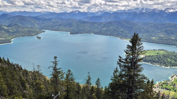 Foto da Sepp Fuerst lungo il tour