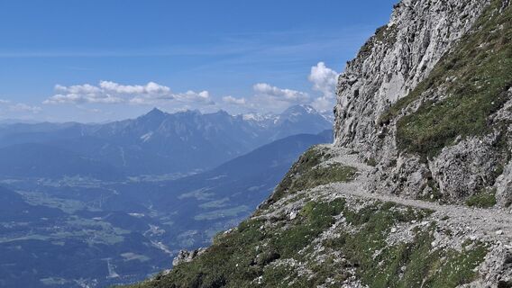 Foto von Gustl entlang der Tour