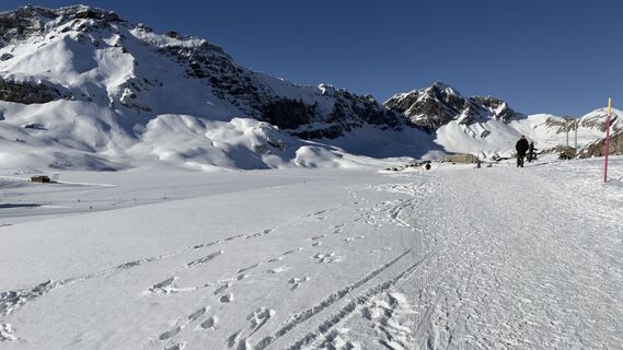 Foto von Peter Burki entlang der Tour