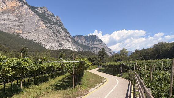 Photo de Felix Kargl le long du parcours