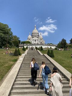 Foto de Isolde Hinterer a lo largo del recorrido