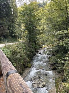 Foto von Heinz Sperl entlang der Tour