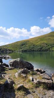 Foto von Brigitte Hainzmann entlang der Tour
