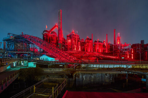 KUL 20 V lklinger H tte Hochofengruppe Rot OD www