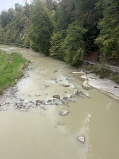 Foto von Astrid entlang der Tour