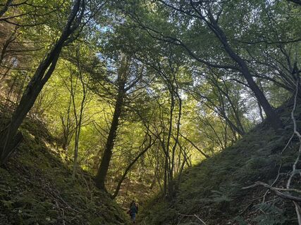 Zdjęcie z Kristian Müller wzdłuż trasy