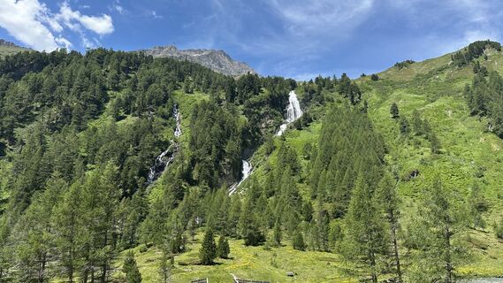 Foto von Sibylle Teichmann entlang der Tour