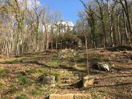 Wald im Departement Campagne im Winter – Treppe ©ALR (6)