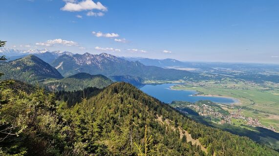 Foto von Mathias Klaas entlang der Tour