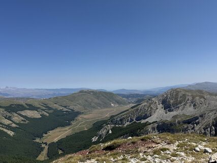 Foto von Matteo Baiocco entlang der Tour