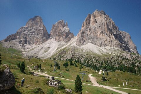 Foto von Alessandro Conconi entlang der Tour