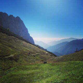 Foto von Sandra Hoffellner entlang der Tour