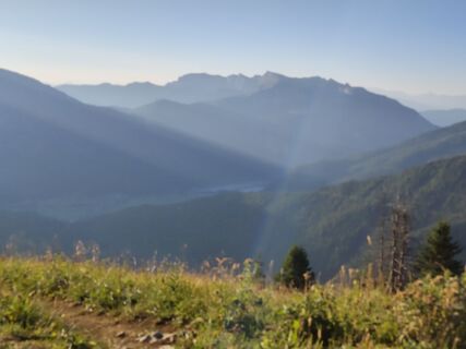 Foto von Peter Seliner entlang der Tour