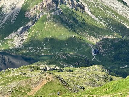 Foto de Mario Tauber a lo largo del recorrido