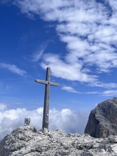 Foto de Eva Schmidhammer a lo largo del recorrido