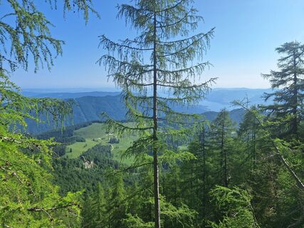 Photo de Karin Handleder le long du parcours