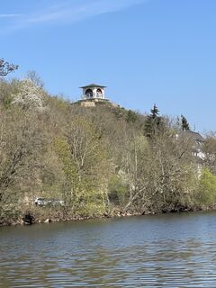 Foto van Albert Klapperich langs de tour