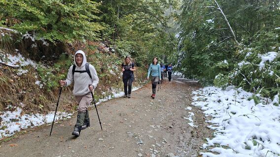 Photo de Sase Dinev le long du parcours