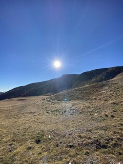 Foto von Samuel Spitaler entlang der Tour