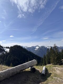 Foto von Isabel entlang der Tour