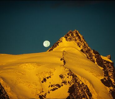 Sonnenaufgang am Großglockner