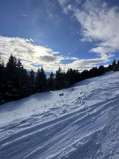 Foto de Lou perrin a lo largo del recorrido