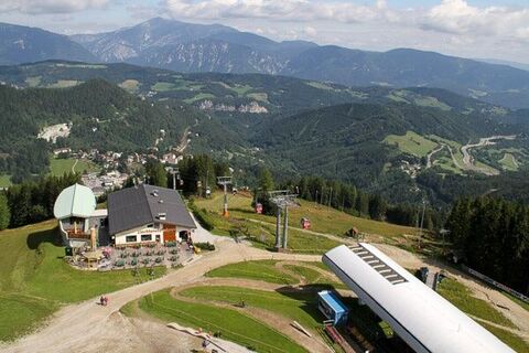 Blick von der Aussichtswarte Hirschenkogel