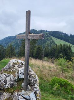 Foto von Reinhard Pomper entlang der Tour