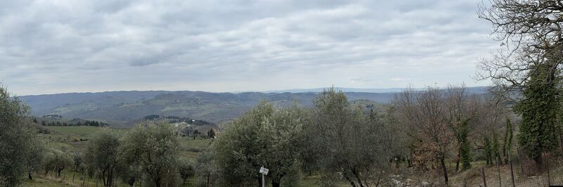 Foto von Nina in Chianti entlang der Tour