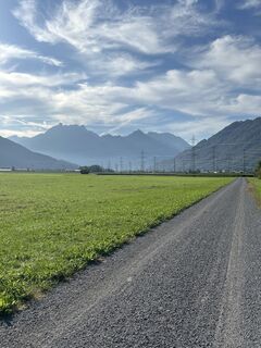 Foto von Ewald Zweifel entlang der Tour