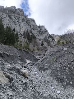 Fotografia z Morgane Druinot na trase